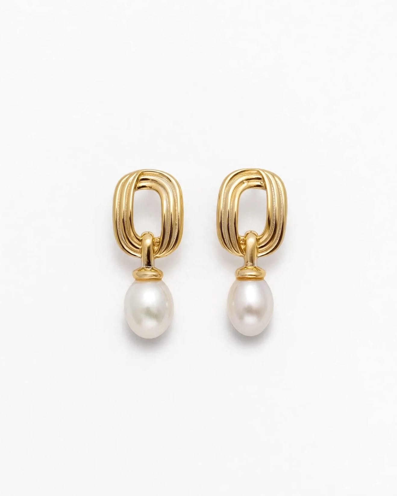 LE sensor earrings Belen Pearl Earrings - Gold
