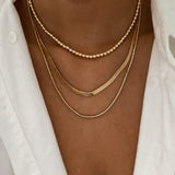 LE sensor necklace Lily Chain Necklace