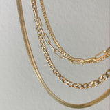 LE sensor necklace Paige Paperclip Chain Necklace