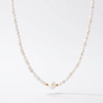 LE sensor necklace Cora Shell Beaded Necklace