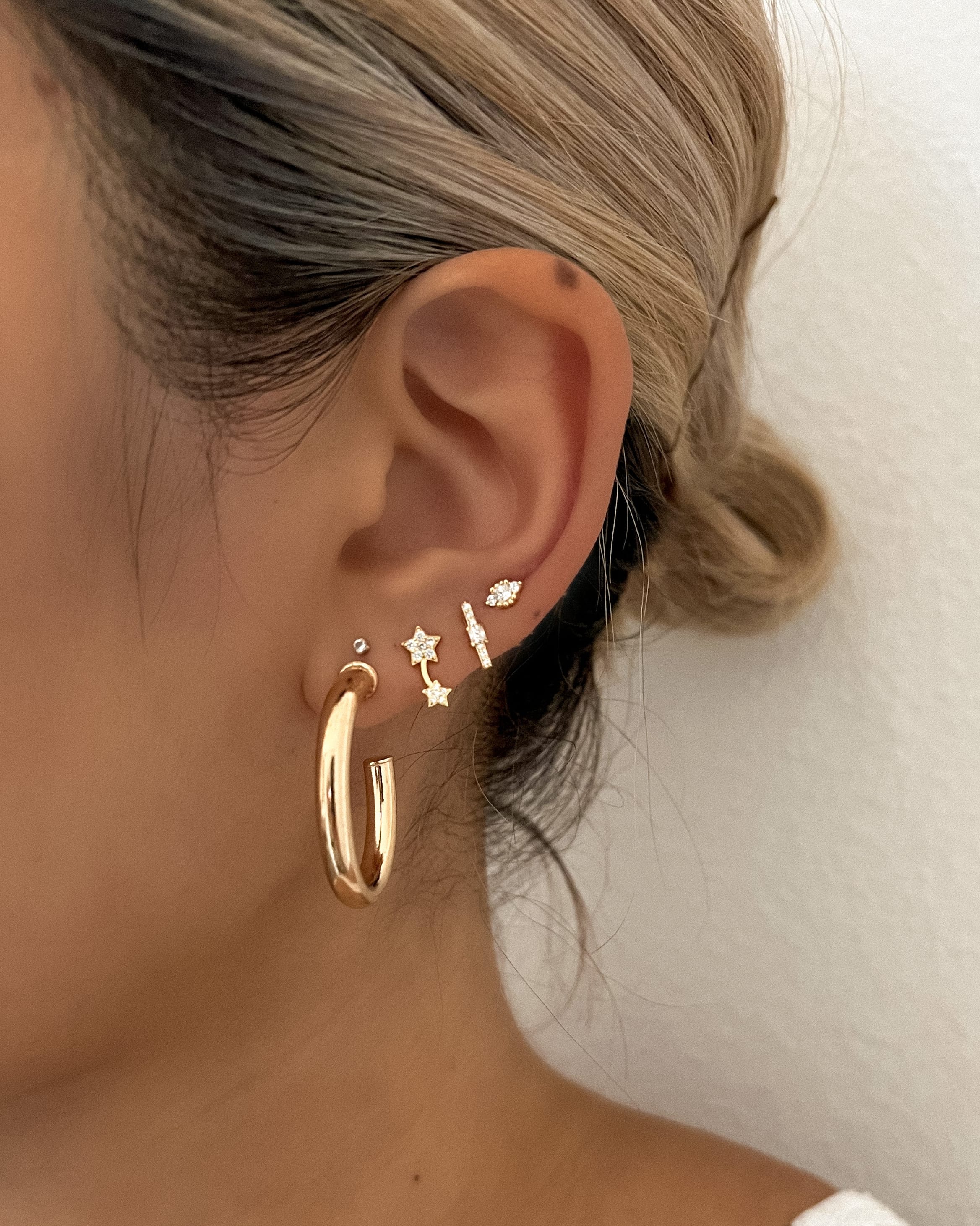 LE sensor earrings Gwen Studs