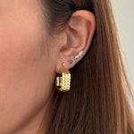 LE sensor earrings Effie Hoop Earrings