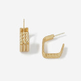 LE sensor earrings Effie Hoop Earrings