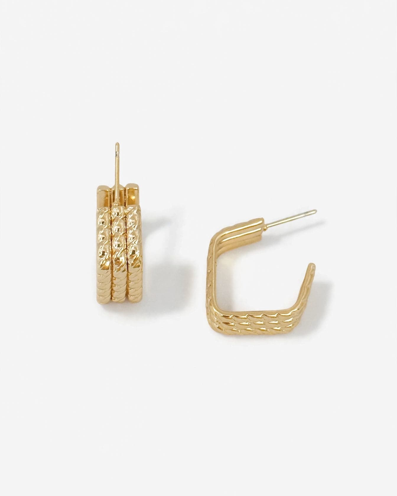 LE sensor earrings Effie Hoop Earrings