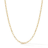 LE sensor necklace Colette Elongated Box Chain Necklace
