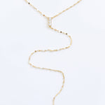 LE sensor necklace Ember Lariat Y Necklace