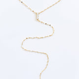 LE sensor necklace Ember Lariat Y Necklace