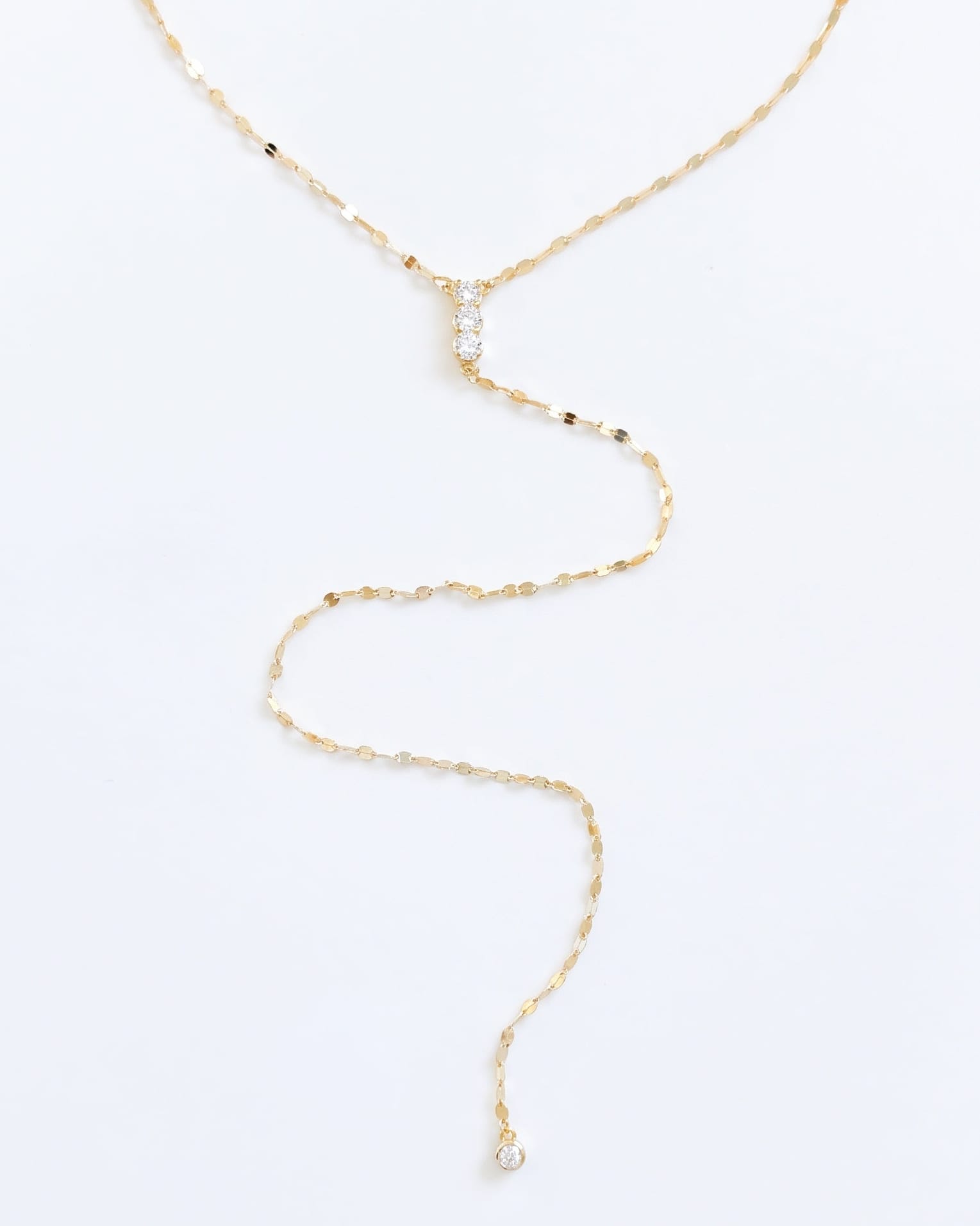 LE sensor necklace Ember Lariat Y Necklace