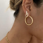 LE sensor earrings Ezra Huggies