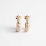 LE sensor earrings Ezra Huggies