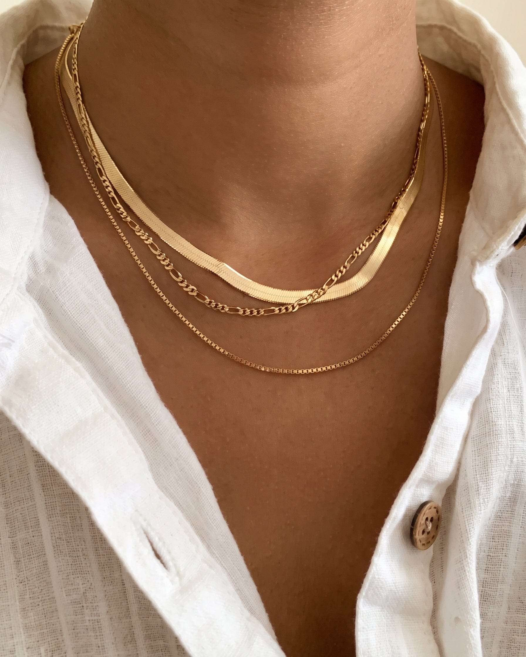 LE sensor necklace Faye Chain Necklace