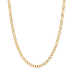 LE sensor necklace Romy Flat Curb Chain Necklace