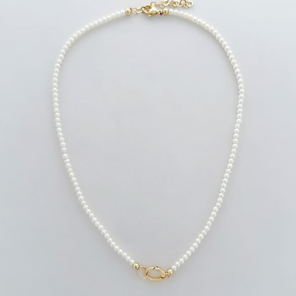 LE sensor necklace Julian Pearl Necklace