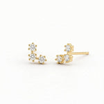 LE sensor earrings Hailey Mini Studs