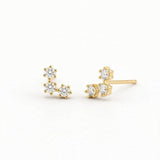 LE sensor earrings Hailey Mini Studs