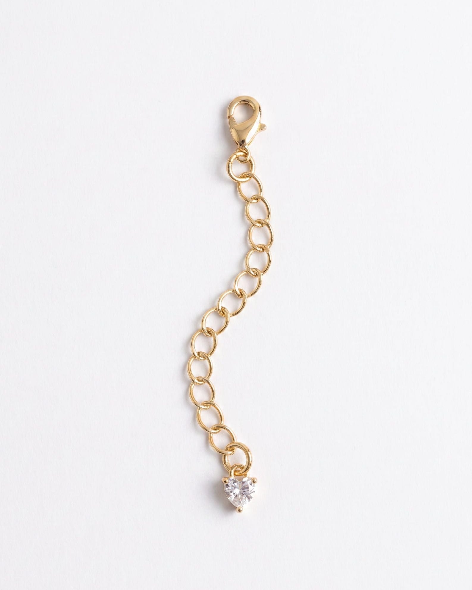 LE sensor accessories Heart CZ Jewelry Extender