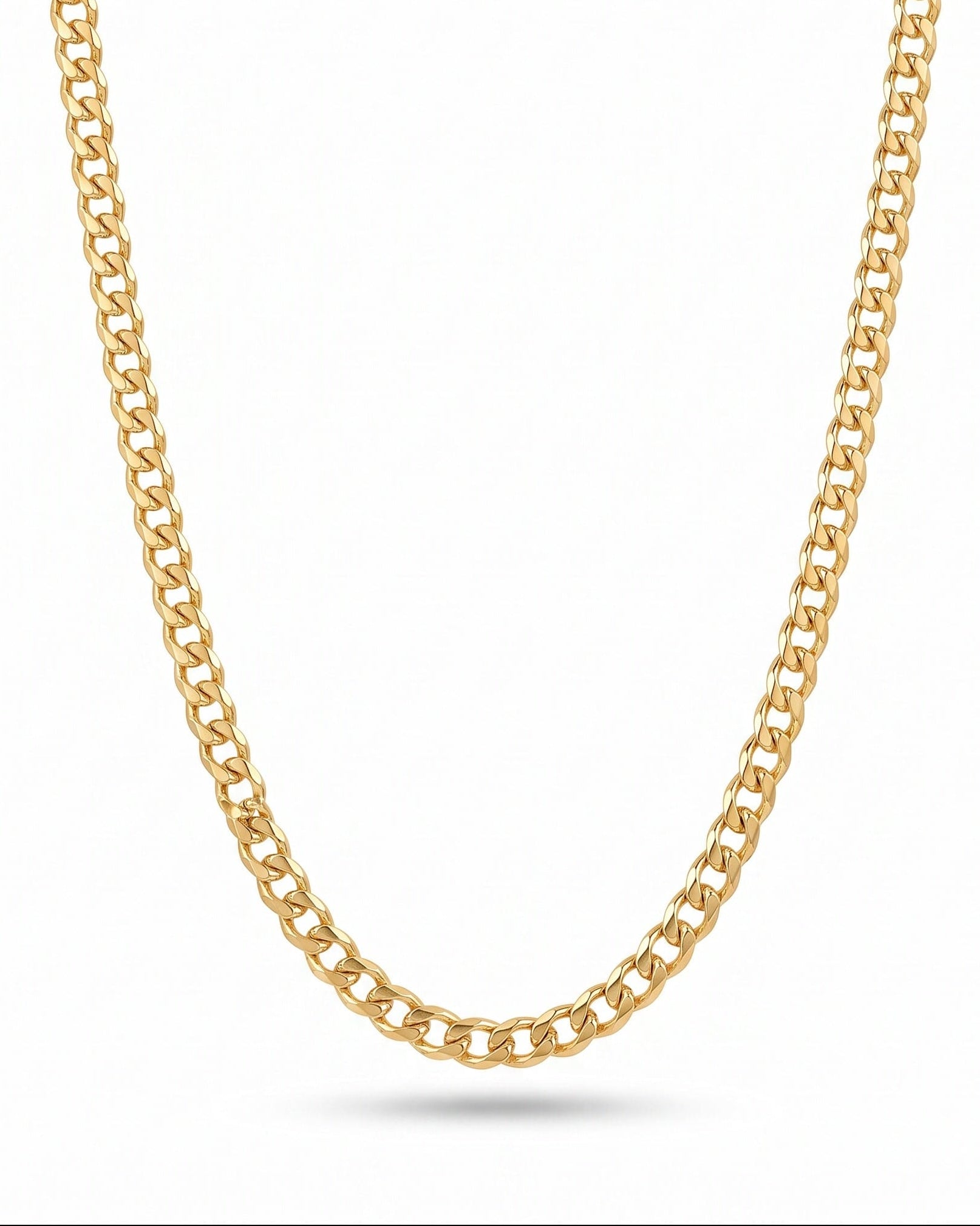 LE sensor necklace Indie Curb Chain Necklace - 17”