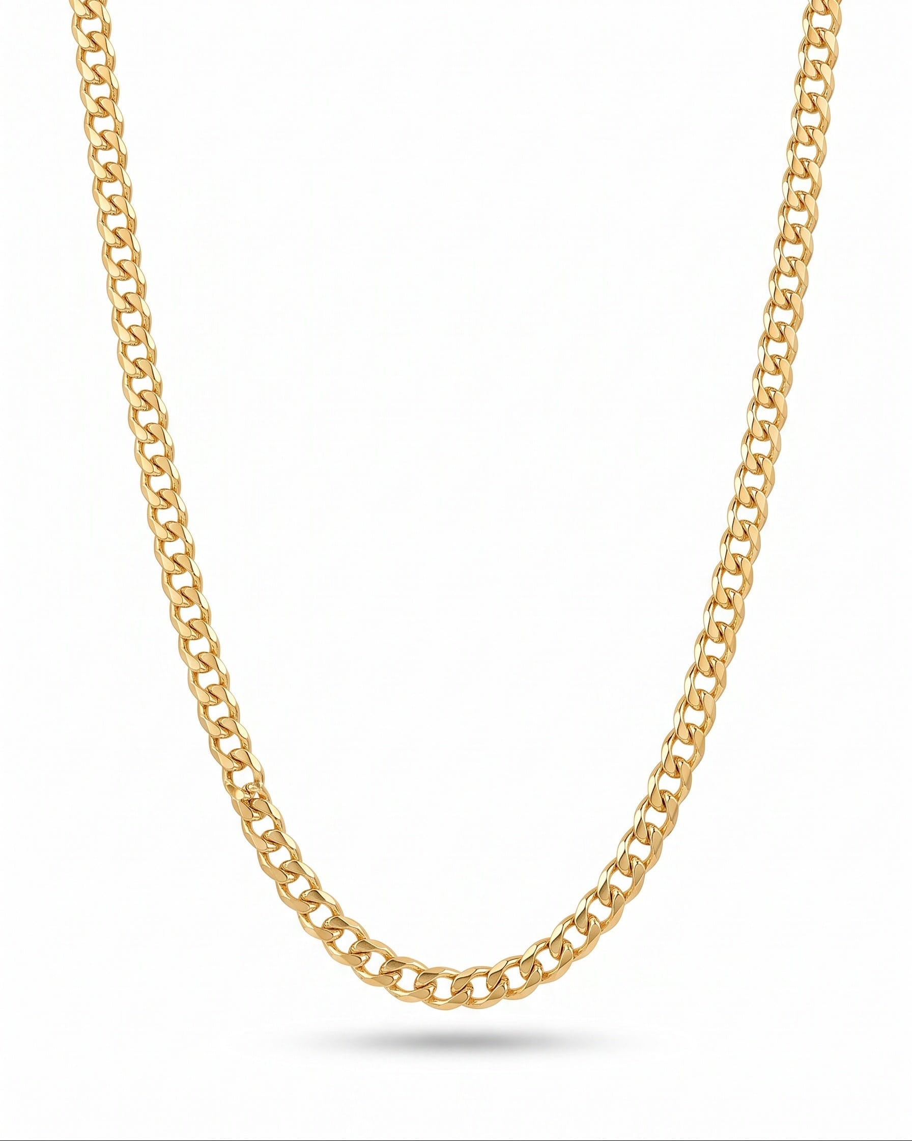 LE sensor necklace Indie Curb Chain Necklace - 17”