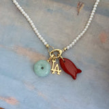 LE sensor charm Jade Donut Charm