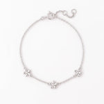 LE sensor Bracelet Silver Jalen Flower Bracelet