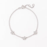 LE sensor Bracelet Silver Jalen Flower Bracelet