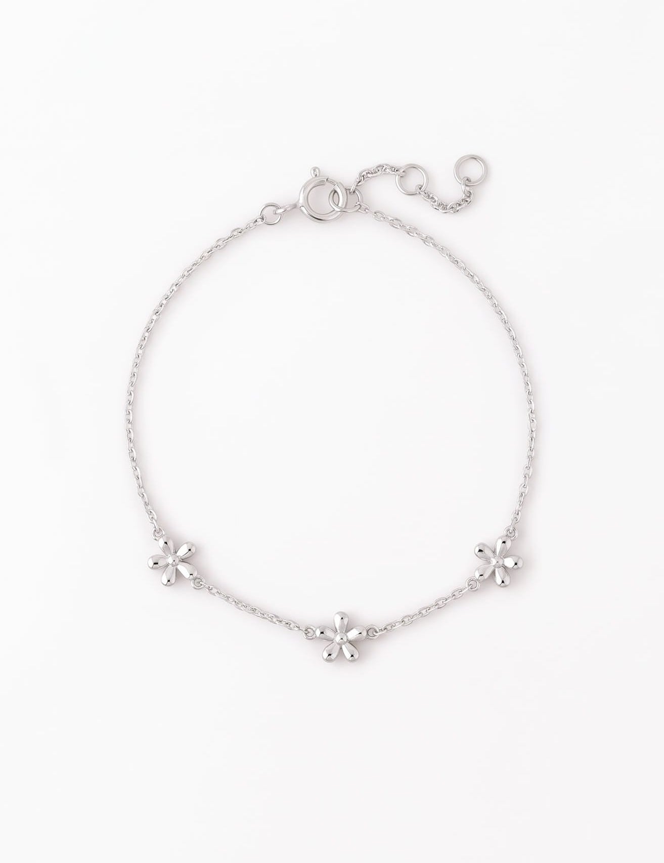 LE sensor Bracelet Silver Jalen Flower Bracelet
