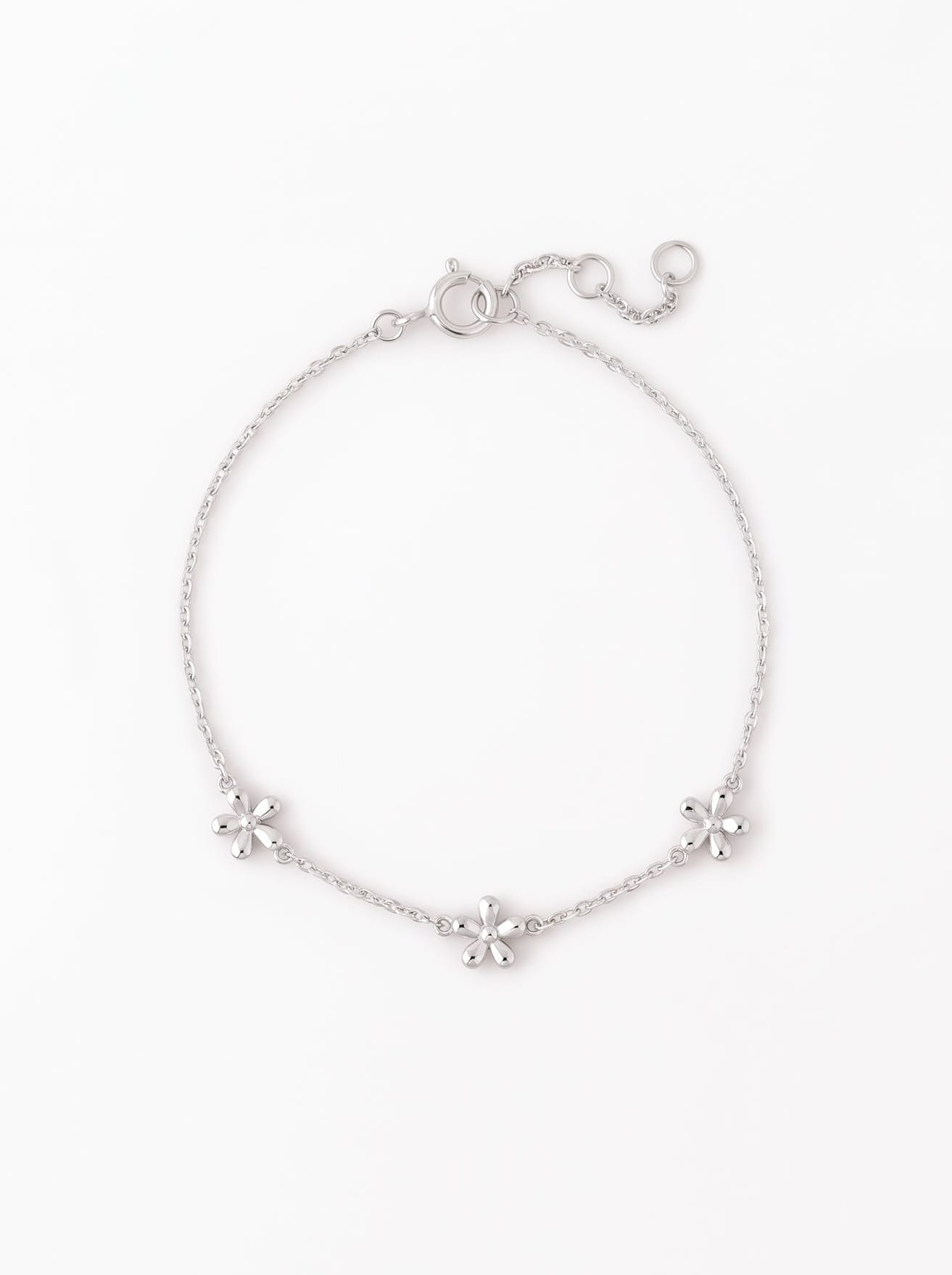 LE sensor Bracelet Silver Jalen Flower Bracelet