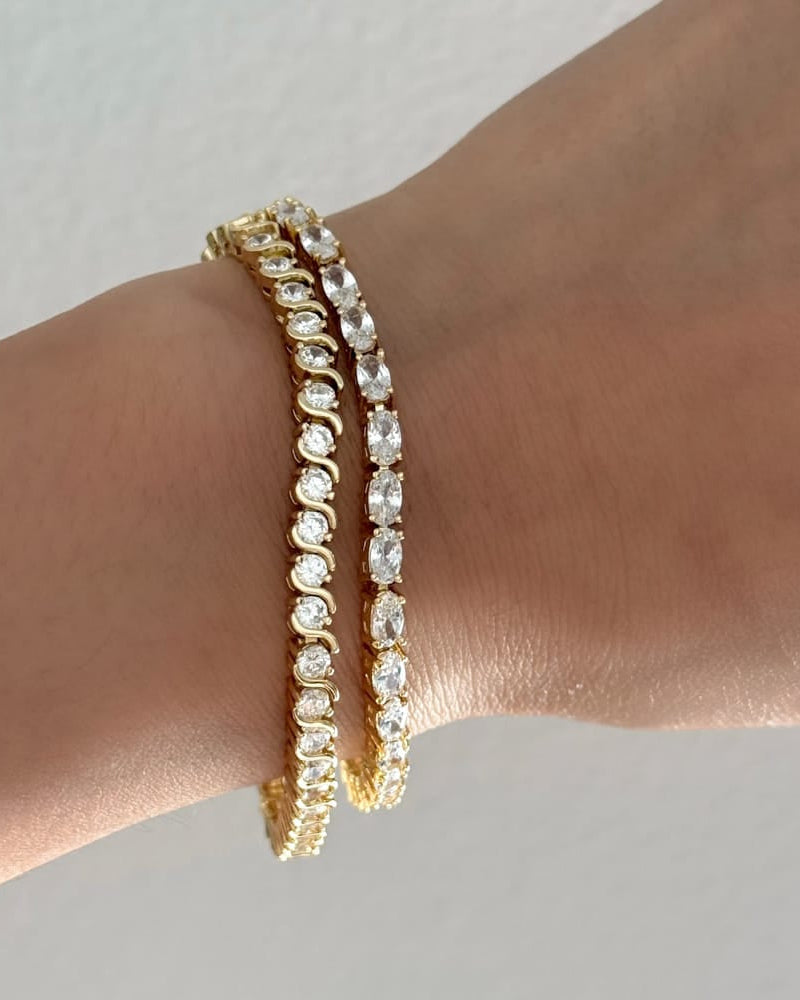 LE sensor Bracelet Jessie Tennis Bracelet