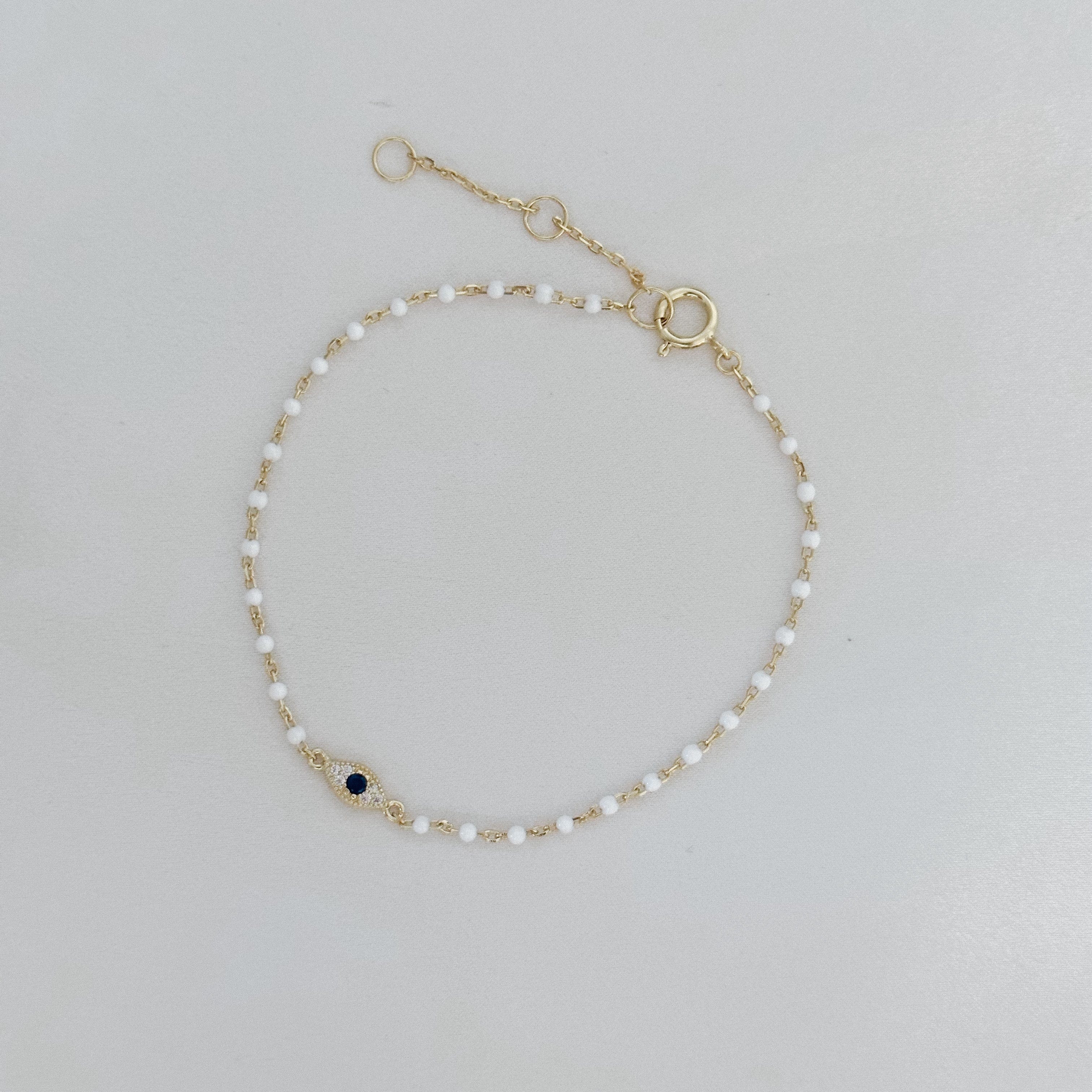 LE sensor Bracelet White Alma Bracelet