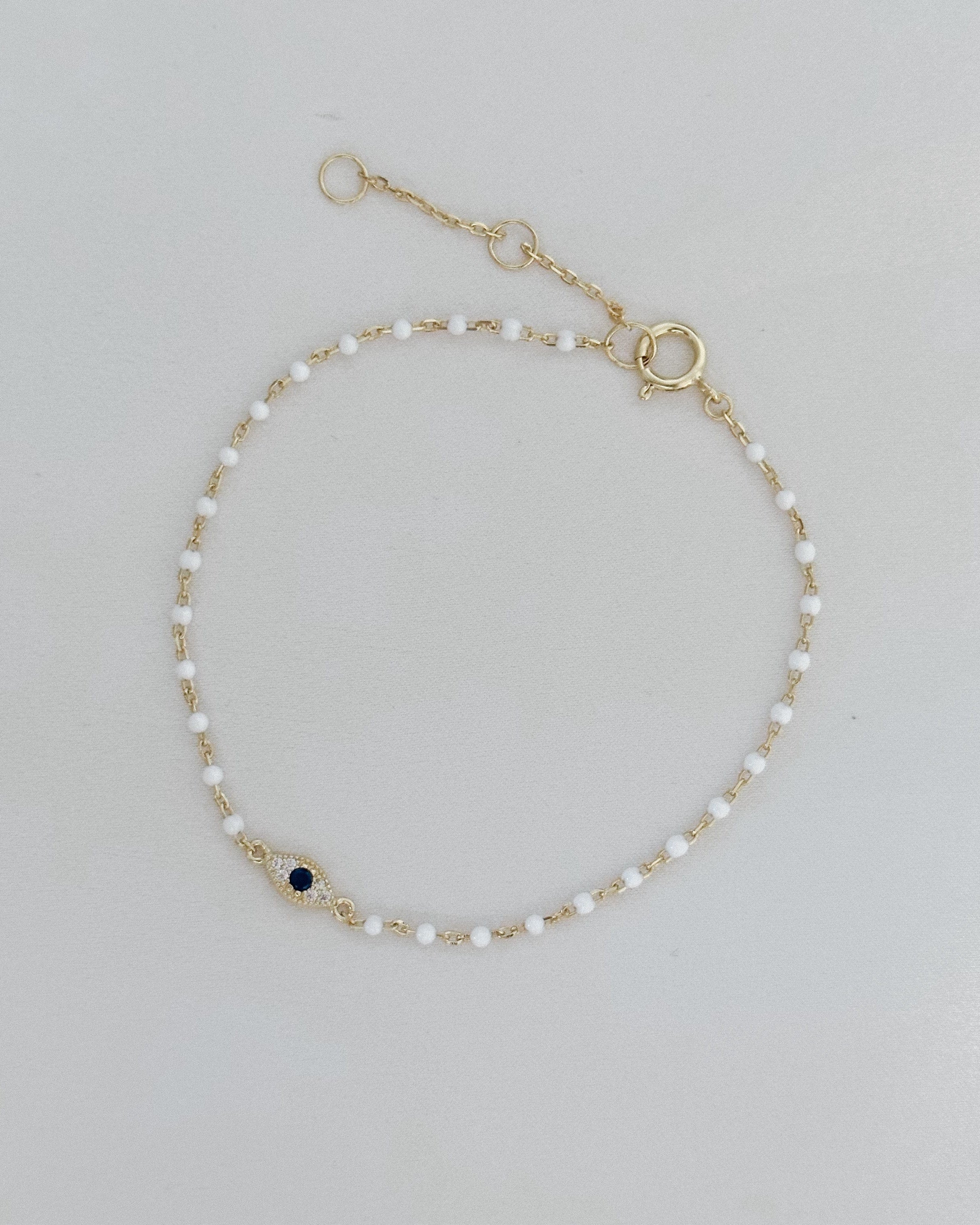 LE sensor Bracelet White Alma Bracelet