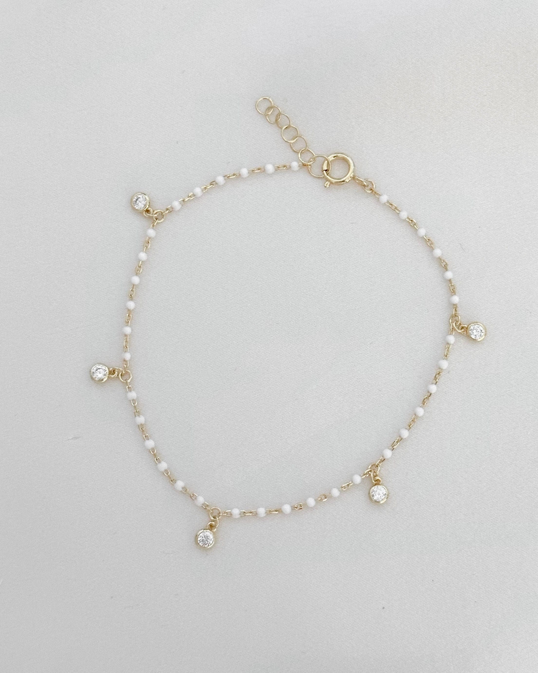LE sensor Bracelet White Milo Bracelet