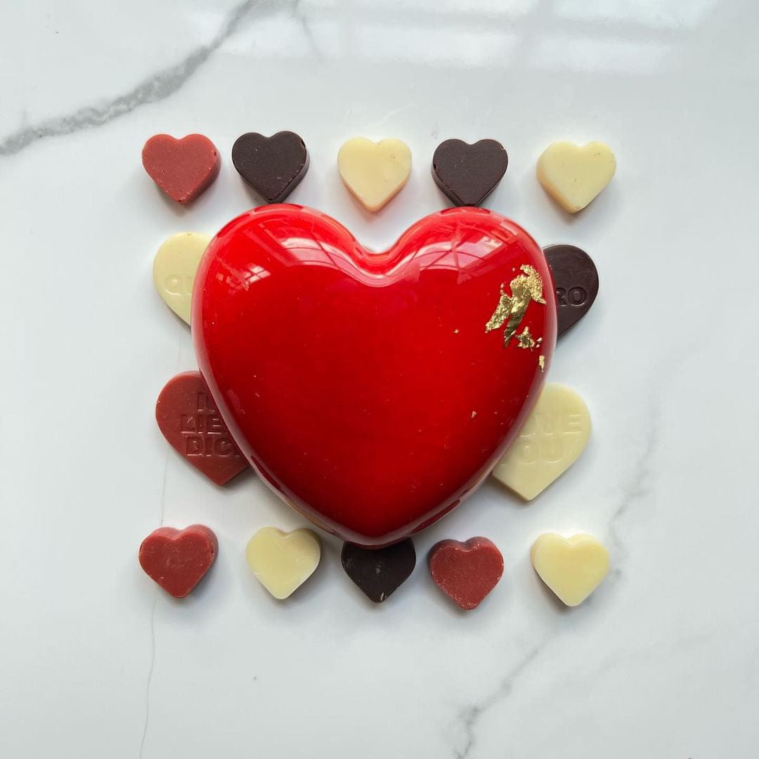 LE sensor chocolate Grumpy Chocolatier - Heart and Hammer
