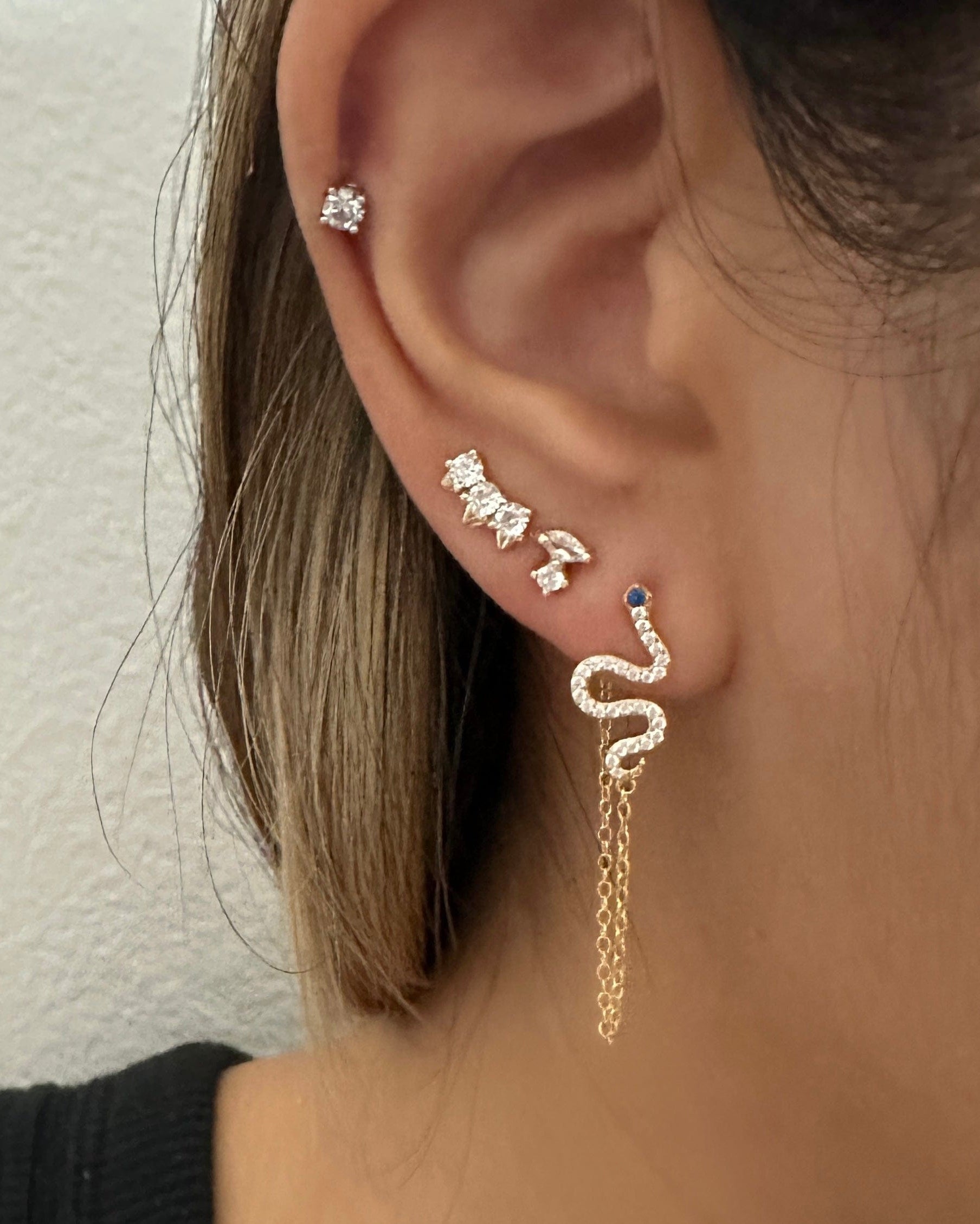 LE sensor earrings Adley Studs