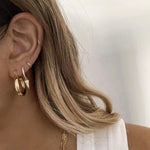LE sensor earrings Blaine Huggies