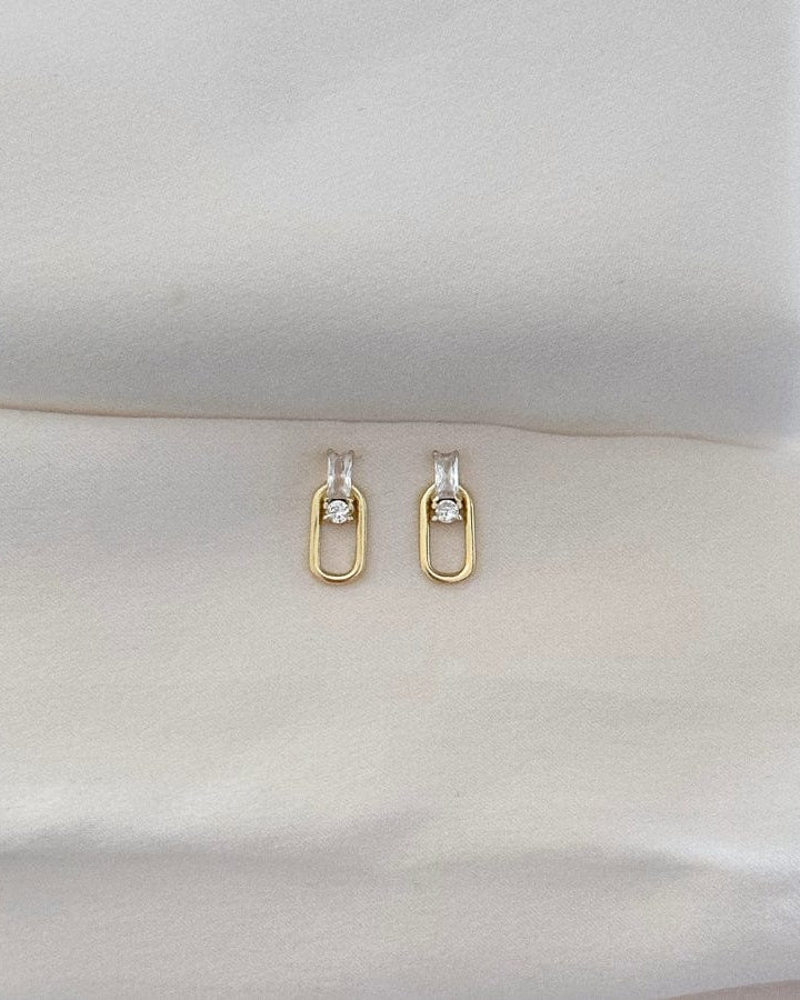 LE sensor earrings Gold Makai Studs