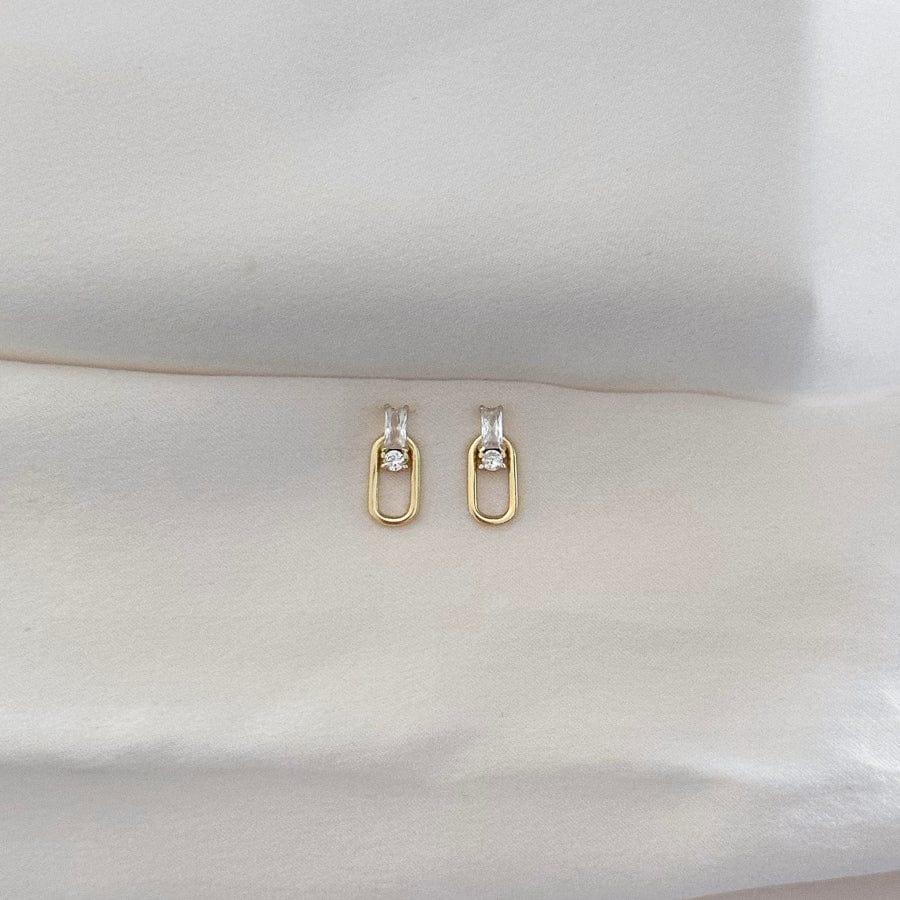 LE sensor earrings Gold Makai Studs