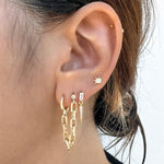 LE sensor earrings Kali Double Earrings