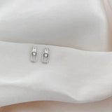 LE sensor earrings Silver Makai Studs