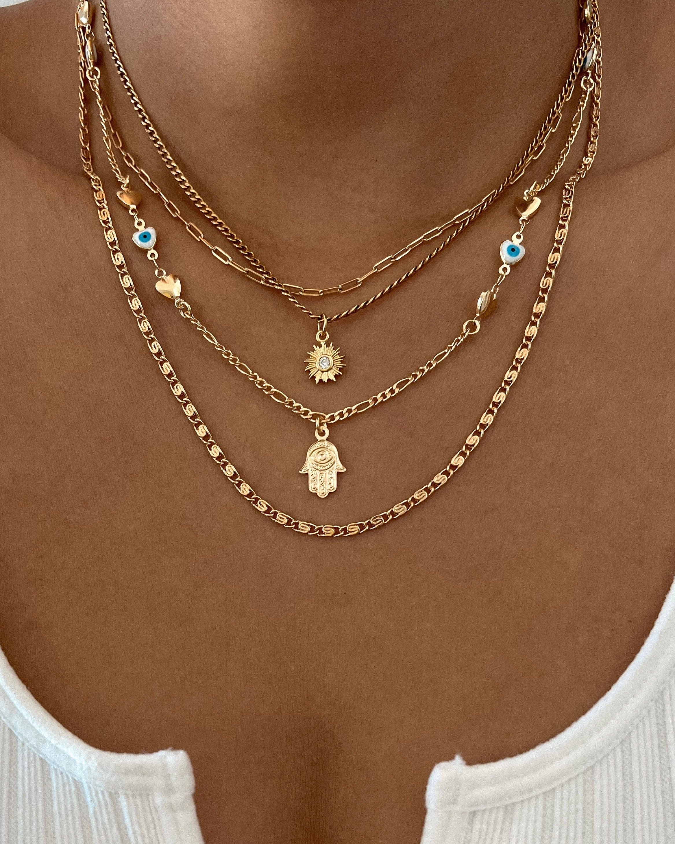 LE sensor necklace 20" Shiloh Chain Necklace