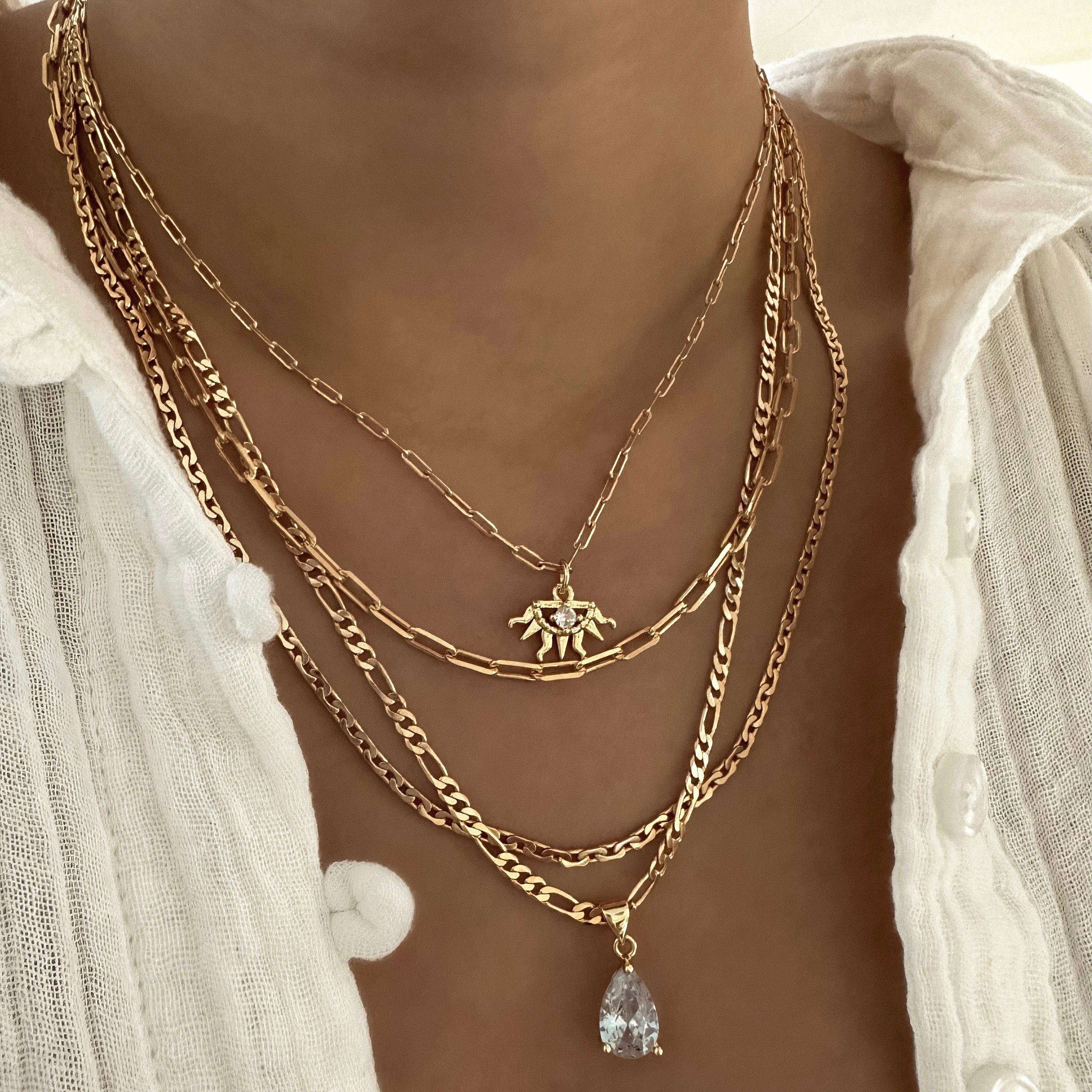 LE sensor necklace 20" Zayla Chain Necklace