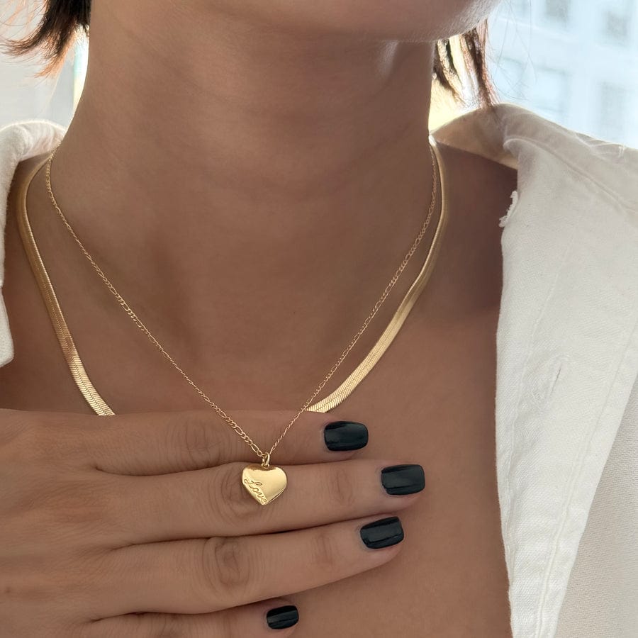 LE sensor necklace Coda Heart Necklace