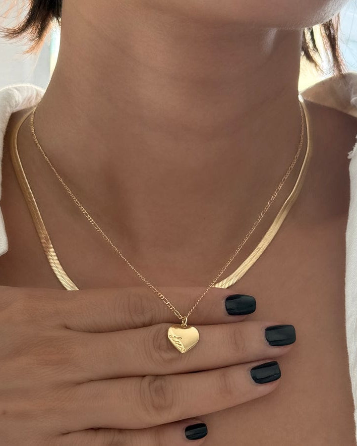 LE sensor necklace Coda Heart Necklace