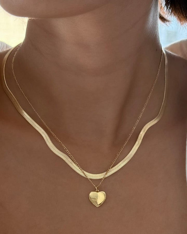 LE sensor necklace Coda Heart Necklace