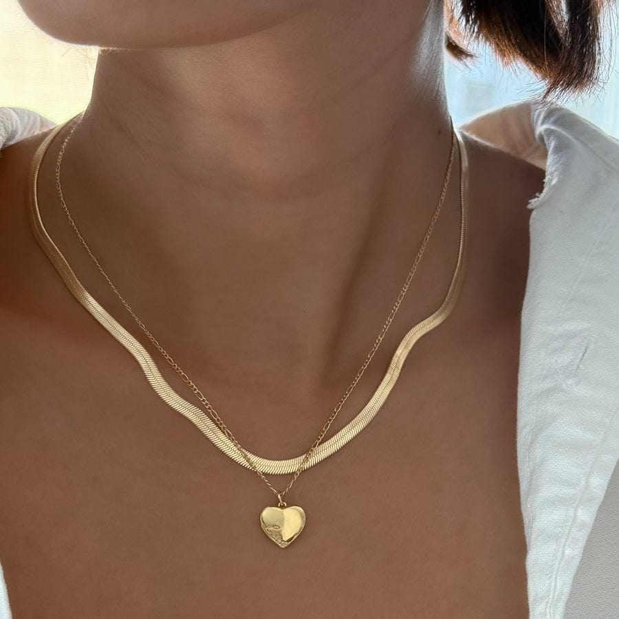 LE sensor necklace Coda Heart Necklace