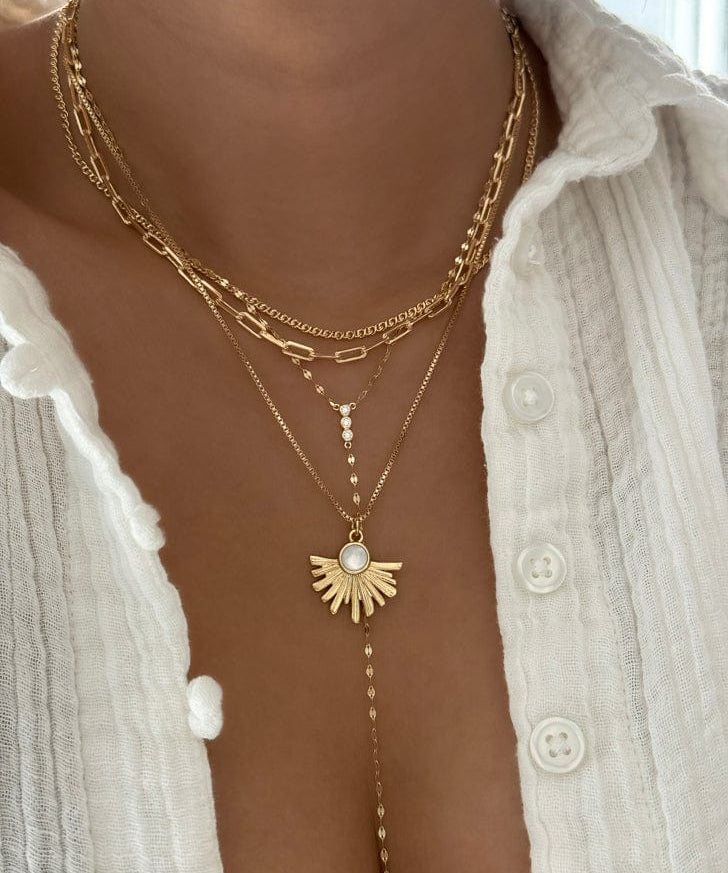 LE sensor necklace Ember Y Necklace