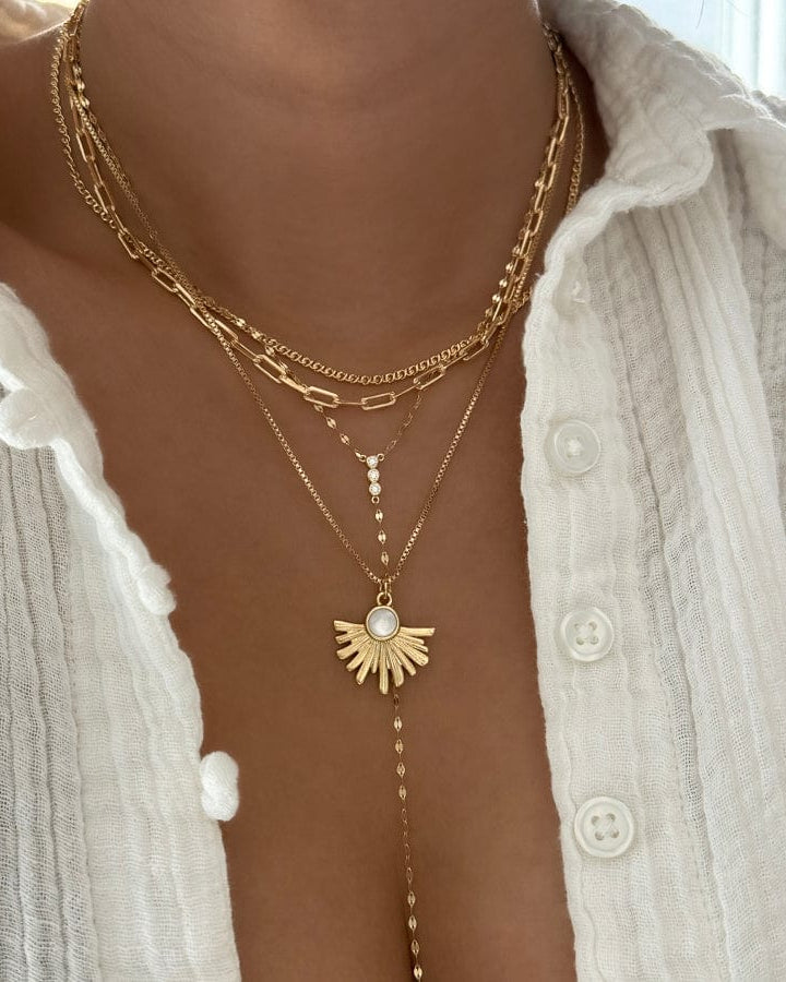 LE sensor necklace Ember Y Necklace