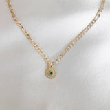 LE sensor necklace Green Cassia Necklace