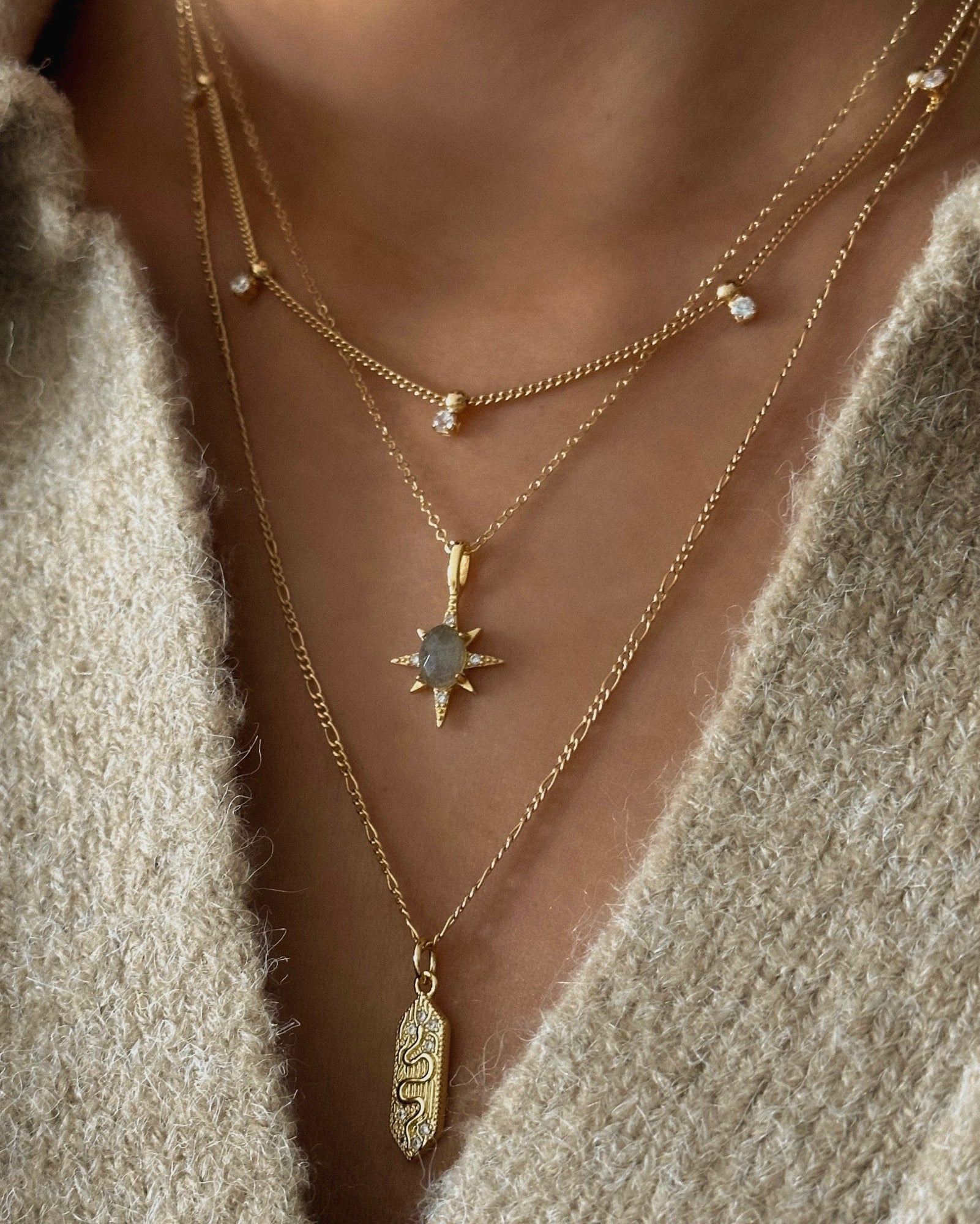 LE sensor necklace Joelle Necklace