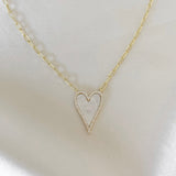 LE sensor necklace Lana Heart Necklace