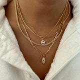 LE sensor necklace Myla Chain Necklace - 17.5"
